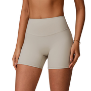 Off-white High-Waisted Seamless Compression Shorts