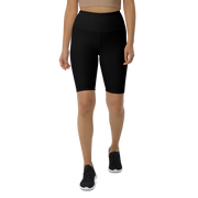 Black biker shorts