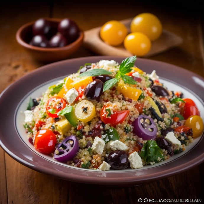 Escape to the Mediterranean: Delicious & Nutritious Quinoa Salad Recipe