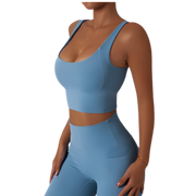 Scoop Neck Bra Tank Top