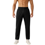 Black Tapered Lightweight Jogger Pants