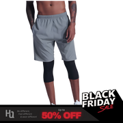 Men’s Performance Shorts Activewear Gym Bottoms
