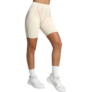 High-Waist Stitch Shorts