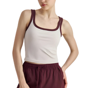 Two Color Sando Crop top
