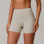 Off-white High-Waisted Seamless Compression Shorts