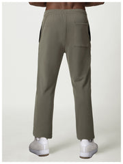 Almond Classic Straight‑Leg Sweatpant