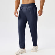 Dark Blue Tapered Lightweight Jogger Pants