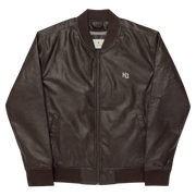 Leather Bomber Jacket