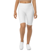 White Biker Shorts 