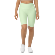 Green Biker Shorts