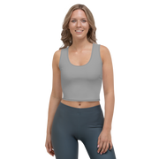 Grey Crop Top