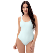 Blue One-Piece Swimsuit