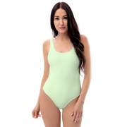 Green One-Piece Swimsuit