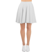 Light Grey Skater Skirt